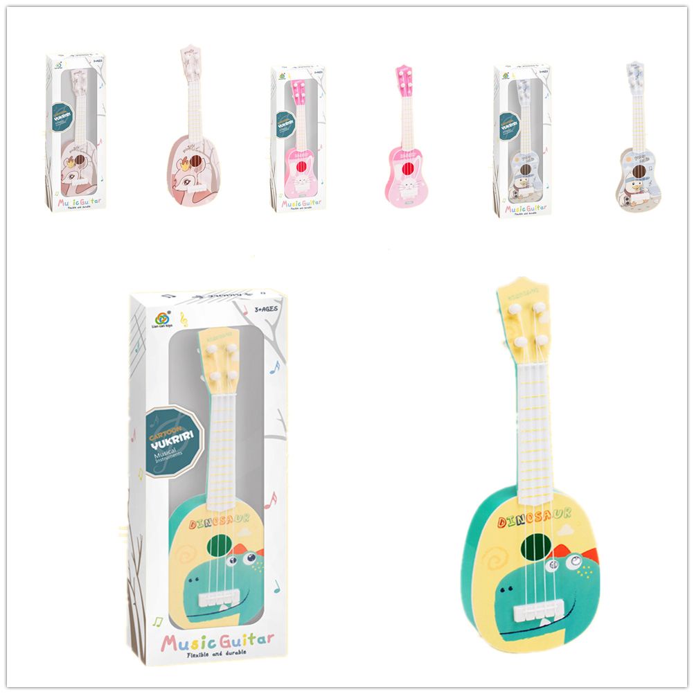 Đàn ghita đồ chơi 36cm họa tiết hoạt hình sáng tạo cho bé