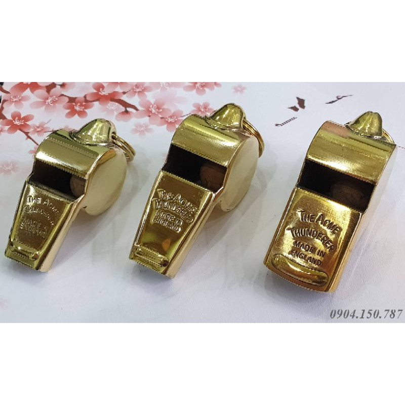 Còi Đồng Acme Thunderer Whistled (Polished Brass)