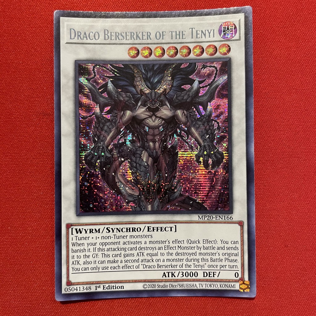 Thẻ Bài Yugioh Chính Hãng] Draco Berserker of The Tenyi
