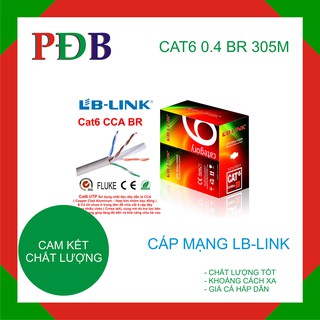 Cuộn dây cáp mạng lb-link cat6 utp cca br 305m