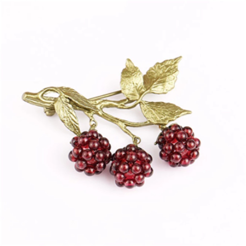 Trâm Cài Áo Hình Hoa Quả Đính Đá Tinh Xảo Thời Trang Cao Cấp 2022 Cho Nữ