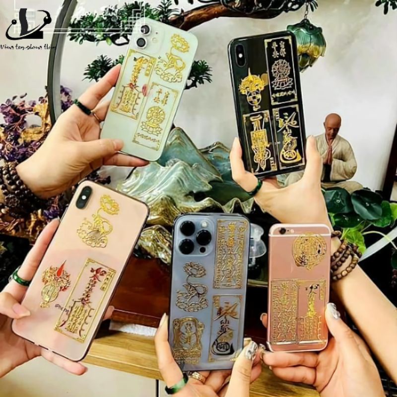 Miếng Dán Điện Thoại Tài Lộc, Bình An, Phong Thủy - N66