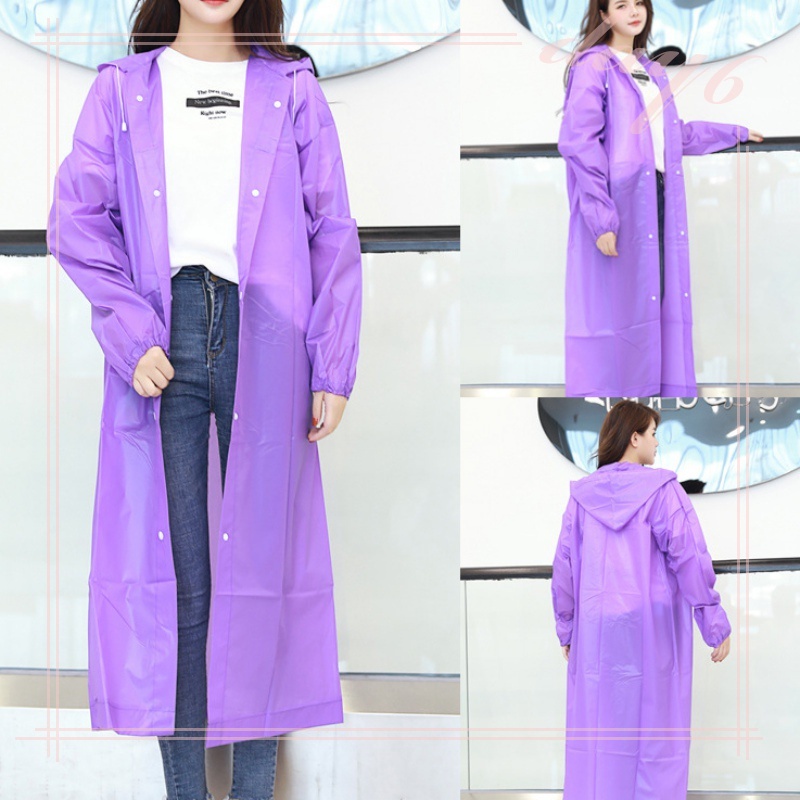 Áo Mưa Ponchos Bằng EVA Chống Nước Thoáng Khí Khẩn Cấp Có Thể Tái Sử Dụng Cho Người Lớn