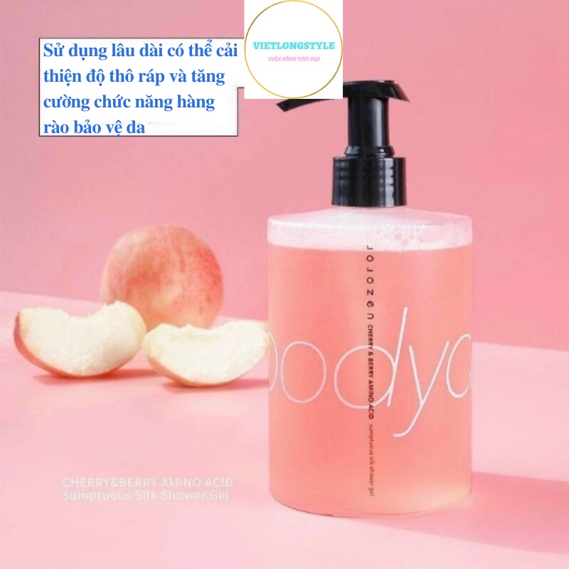 Sữa Tắm Dưỡng Ẩm Body Care Trắng Da Dưỡng Thể Hương Đào Nội Địa Trung