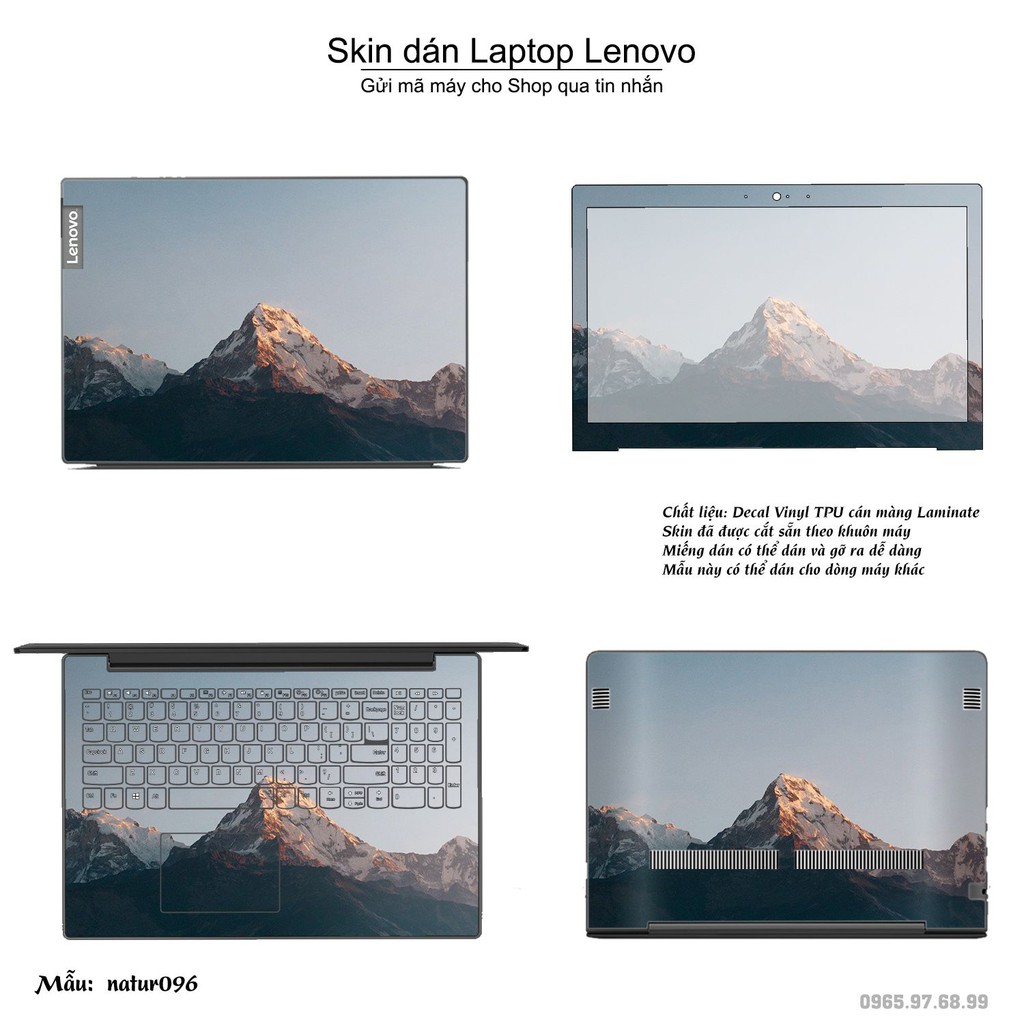 Skin dán Laptop Lenovo in hình thiên nhiên _nhiều mẫu 5 (inbox mã máy cho Shop)