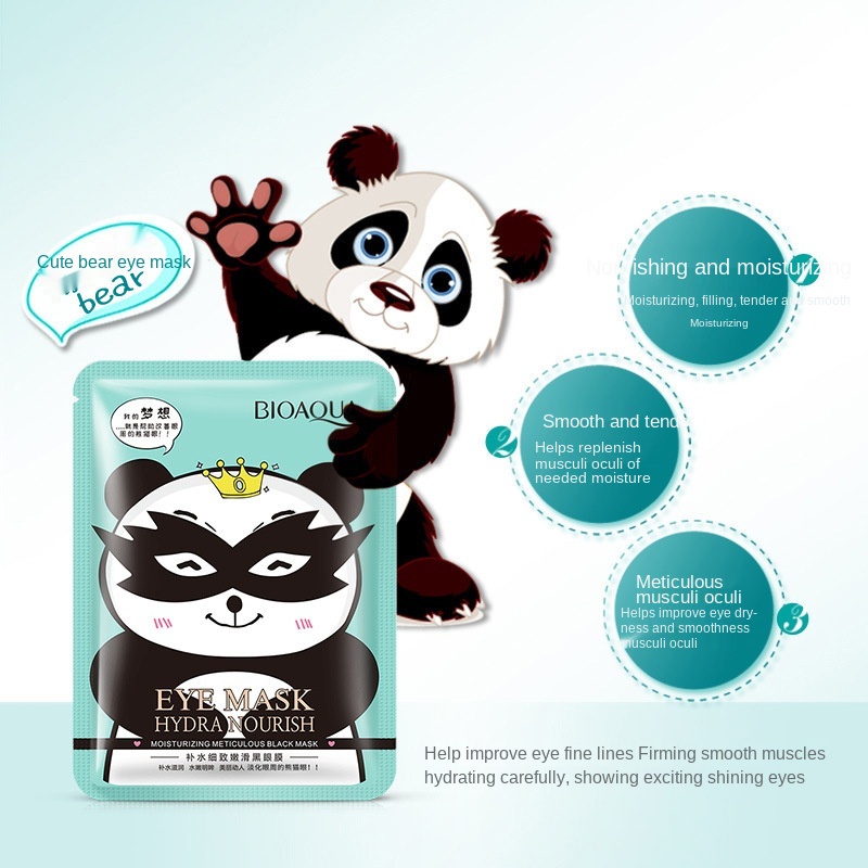 1 Mặt nạ mắt BIOAQUA dưỡng ẩm giảm nếp nhăn và quầng thâm | BigBuy360 - bigbuy360.vn