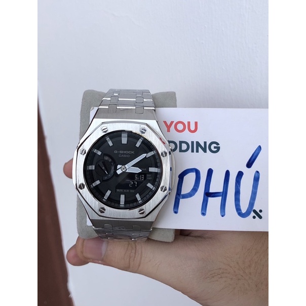 Đồng Hồ Casio Nam Dây Nhựa GSHOCK GA-2100-1A Chính Hãng