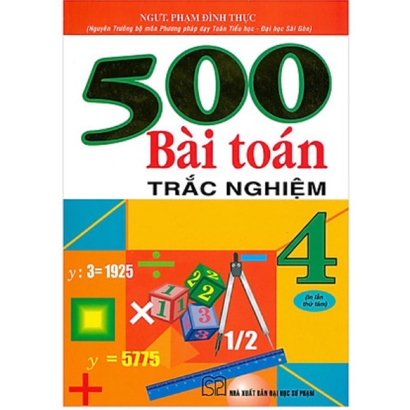 Sách - 500 Bài Toán Trắc Nghiệm 4