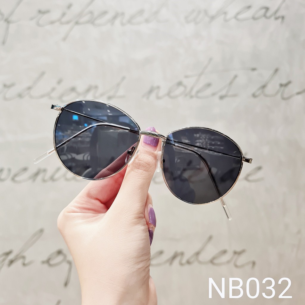 Kính mát nam nữ Bagu Chống UV400 mắt tròn thời trang , gọng thanh mảnh nhẹ nhàng thoải mái , 2 màu thời trang | BigBuy360 - bigbuy360.vn