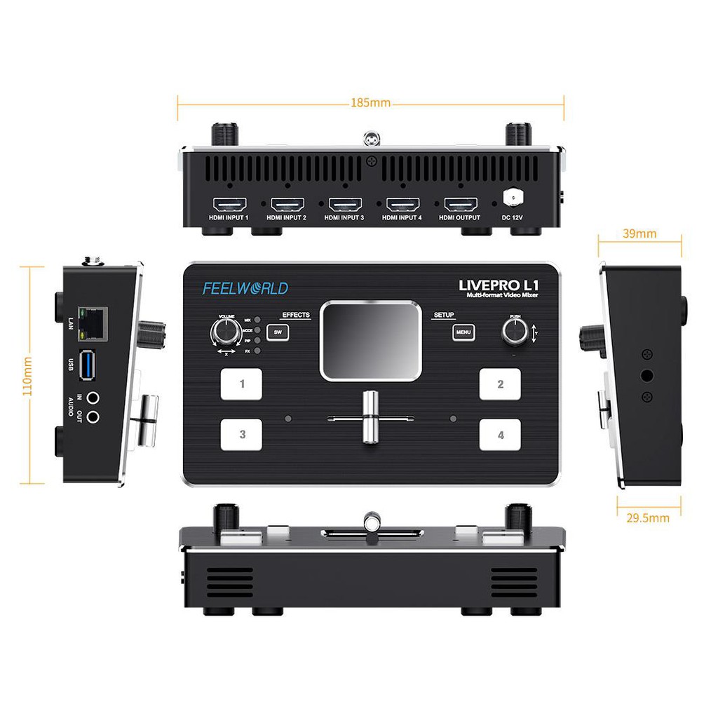 Bàn trộn video Feelworld Livepro L1 V1 - Hàng có sẵn