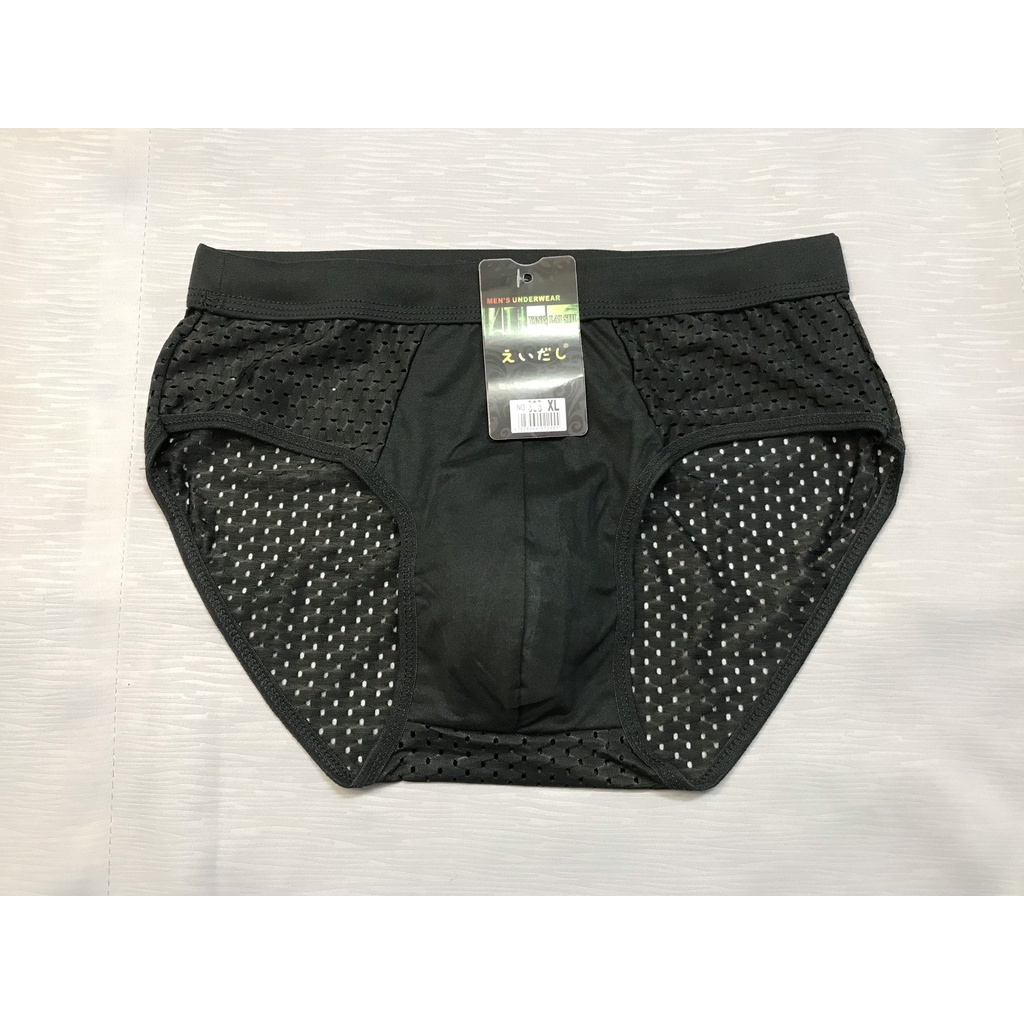 Quần Lót Nam Muji Lưới Nhật TrơnThông Hơi, Quần Sịp nam Lưới Nhật Kháng Khuẩn, Quần lót Tam Giác Lưới Nhật Trơn