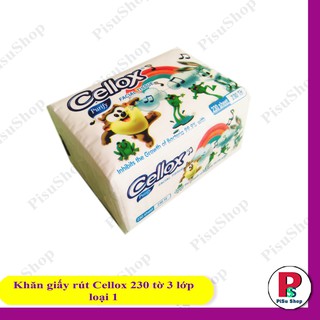 Khăn giấy rút cellox 230 tờ 3 lớp - loại 1