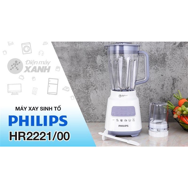 máy xay sinh tố philip 700w Hr2221 ,hàng cao cấp,say đươc tất cả các loại thực phẩm