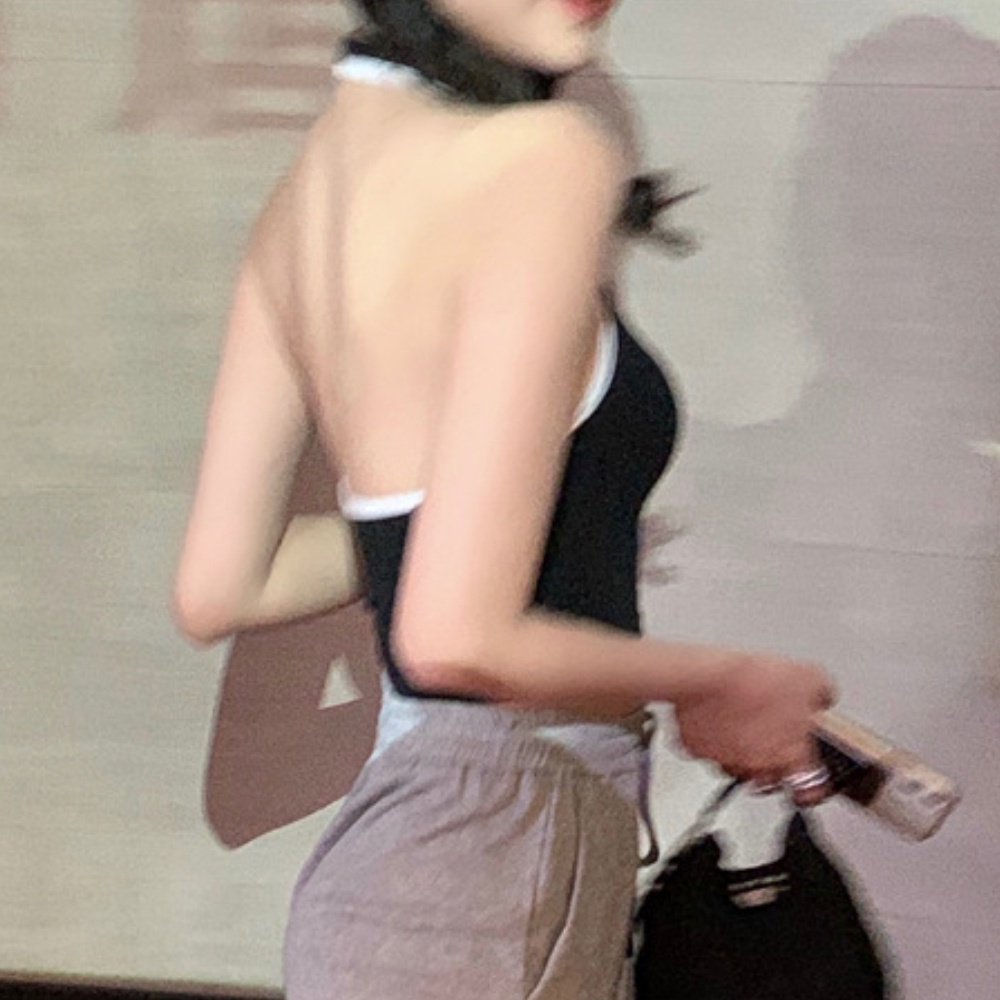 Áo tank top màu trơn phong cách Hàn Quốc thời trang năng động cho nữ