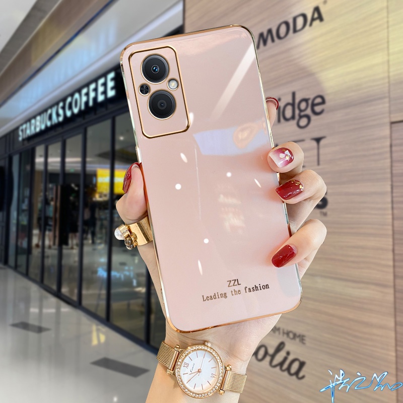 Ốp Điện Thoại Silicon Mềm Kết Cấu Sang Trọng Bảo Vệ Cho OPPO Reno 7Z 2022