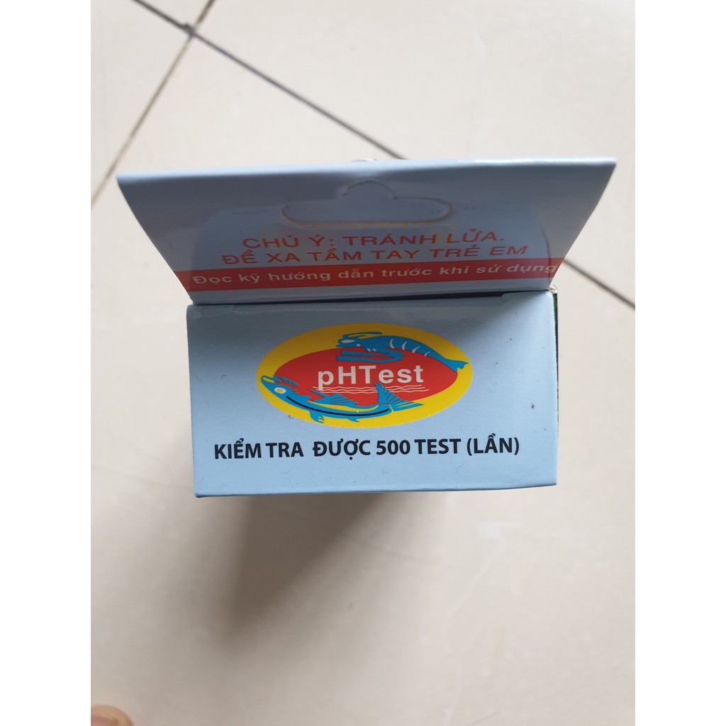 Dung Dịch Đo Kiểm Tra Độ PH Nước 30ml - Bộ Test PH Nước Bể Cá Có Ống Nghiệm