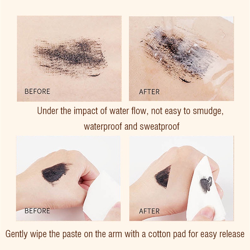 Mascara Chống Thấm Nước Lâu Trôi Chuốt Dày Và Cong Mi Tự Nhiên Không Nhòe