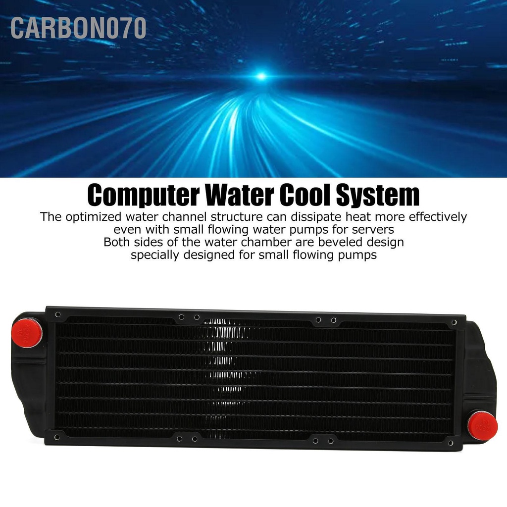 [Hàng HOT] FREEZEMOD Bộ tản nhiệt nước máy tính 65mm G1 / 4 hợp kim nhôm 3 lớp cho quạt 8cm【Carbon070】