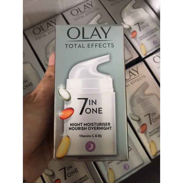 [HÀNG UK] Kem dưỡng da chống lão hóa Olay Total Effects 7in1 ngày và đêm 50ml