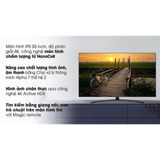 Smart tivi nanocell lg 4k 55 inch : 55sm9000pta . hàng new nguyên siêu , bảo hành chính hãng 2 năm