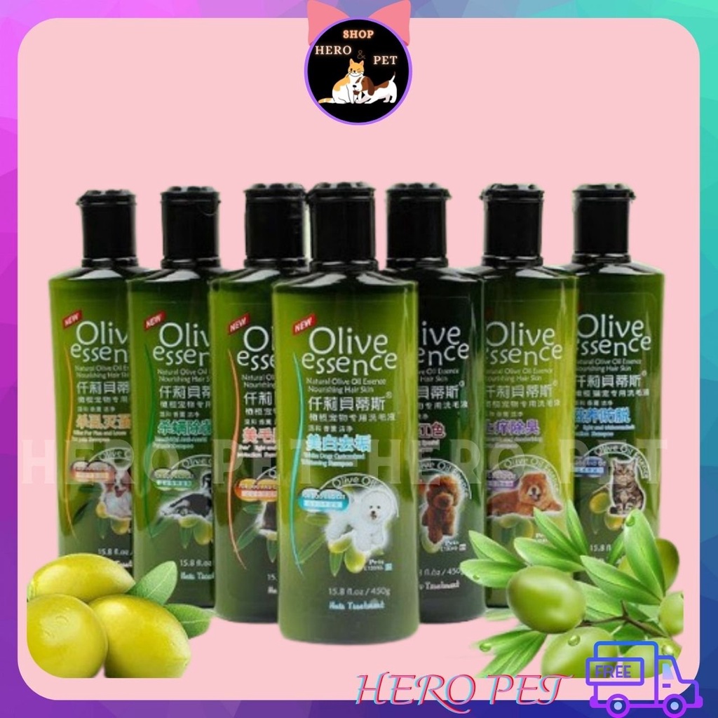 Sữa tắm Olive dành cho thú cưng - Heropet