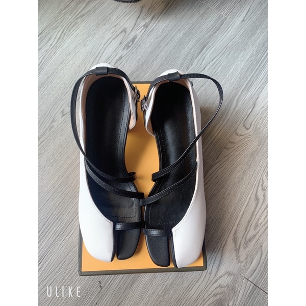 Giày cao gót nữ xẻ móng lợn MAISON MARGIELA xỏ ngón gót trụ 6cm order