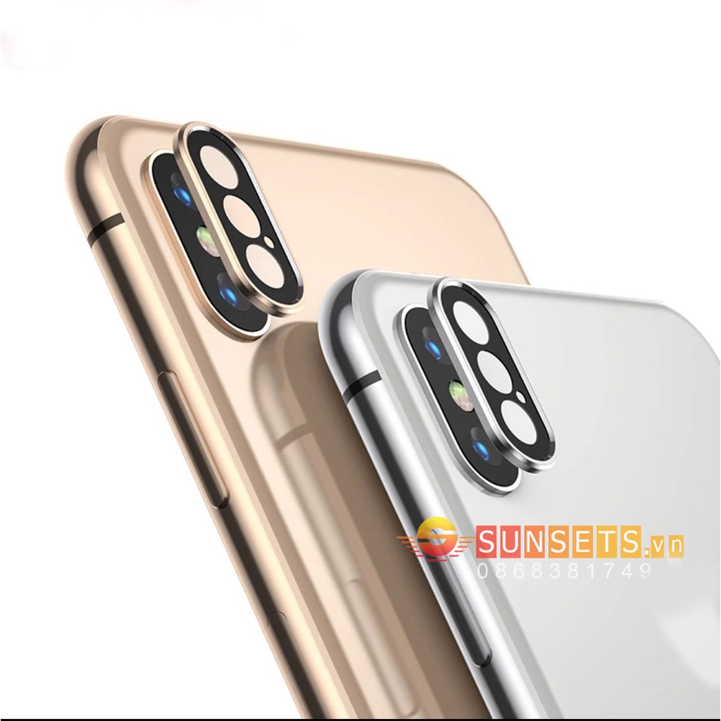Kính dán cường lực bảo vệ Camera iPhone X/ XS/ XS Max