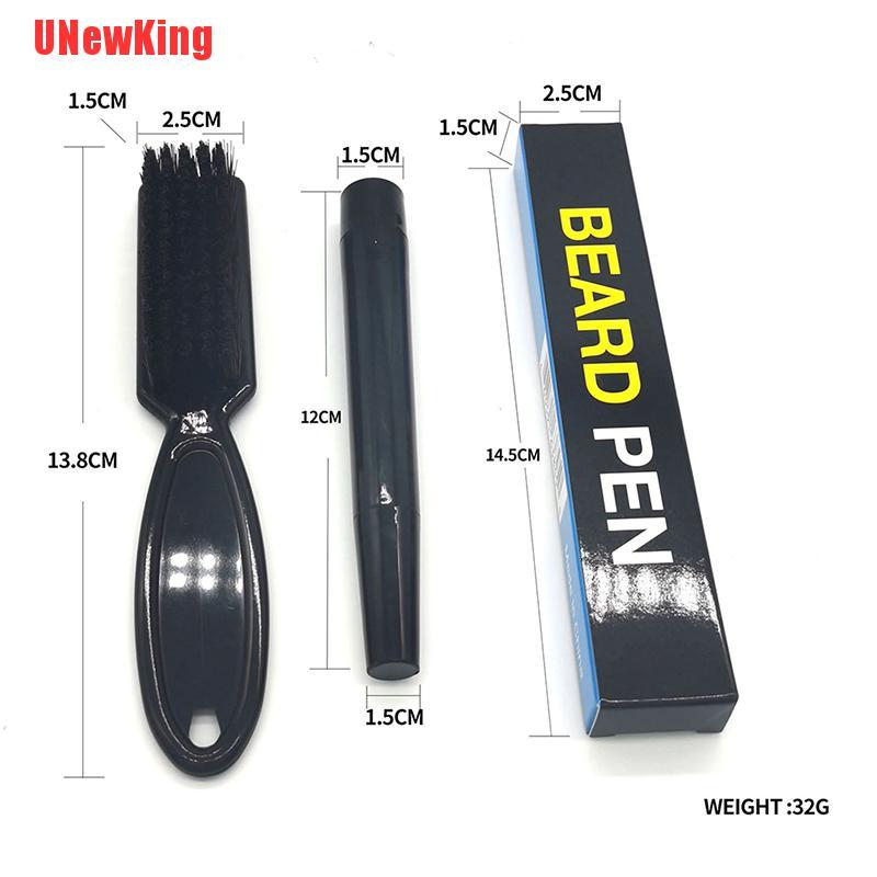 (hàng Mới Về) Bút Chì Vẽ Râu Và Cọ Chải Chống Thấm Nước Unk | BigBuy360 - bigbuy360.vn