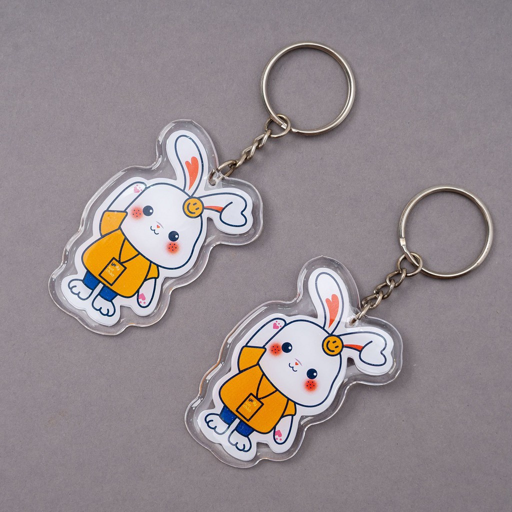 Quà Tặng Móc Chìa Khóa Xe Máy Đẹp Cho Nam Nữ Hình Thỏ YODY Cute ZTMK