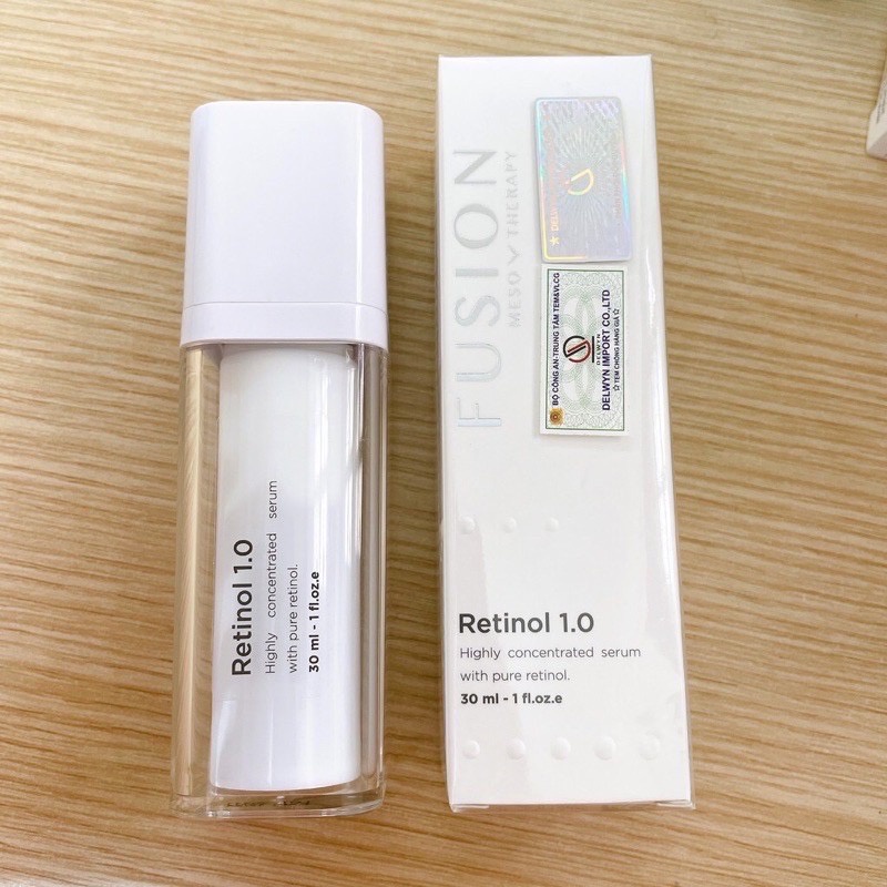 [Hàng Chính Hãng] Serum Retinol 1.0 Fusion 30ml - Giảm mụn, sắc tố, đẩy lùi lão hoá da | BigBuy360 - bigbuy360.vn