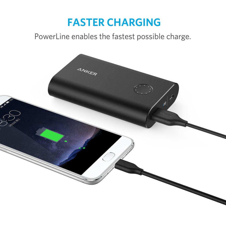 Cáp Anker PowerLine USB-C ra USB 3.0 - Dài 0.9m