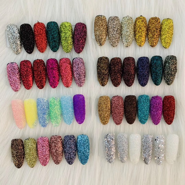 Nhũ mịn siêu sáng 6 màu đẹp