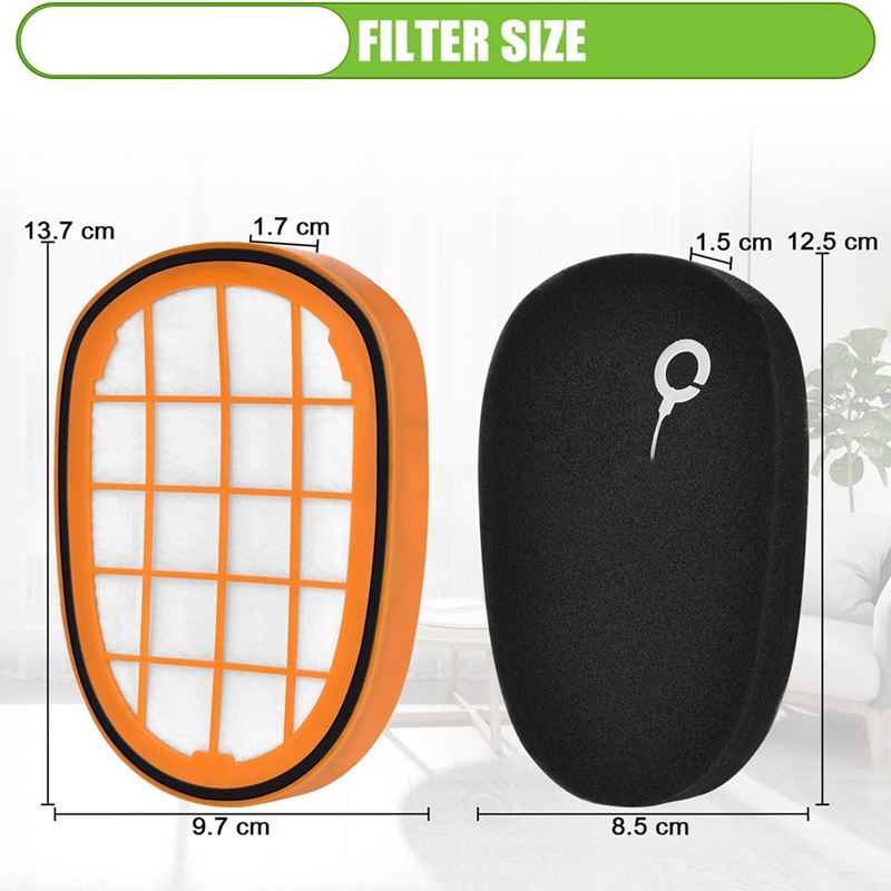 Bộ 4 Túi Lọc Thay Thế Cho Máy Hút Bụi Philips SpeedPro Max FC6812 FC6813 FC6822 FC5005 / 01