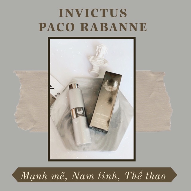 INVICTUS for Men - Nước hoa mini 20ml