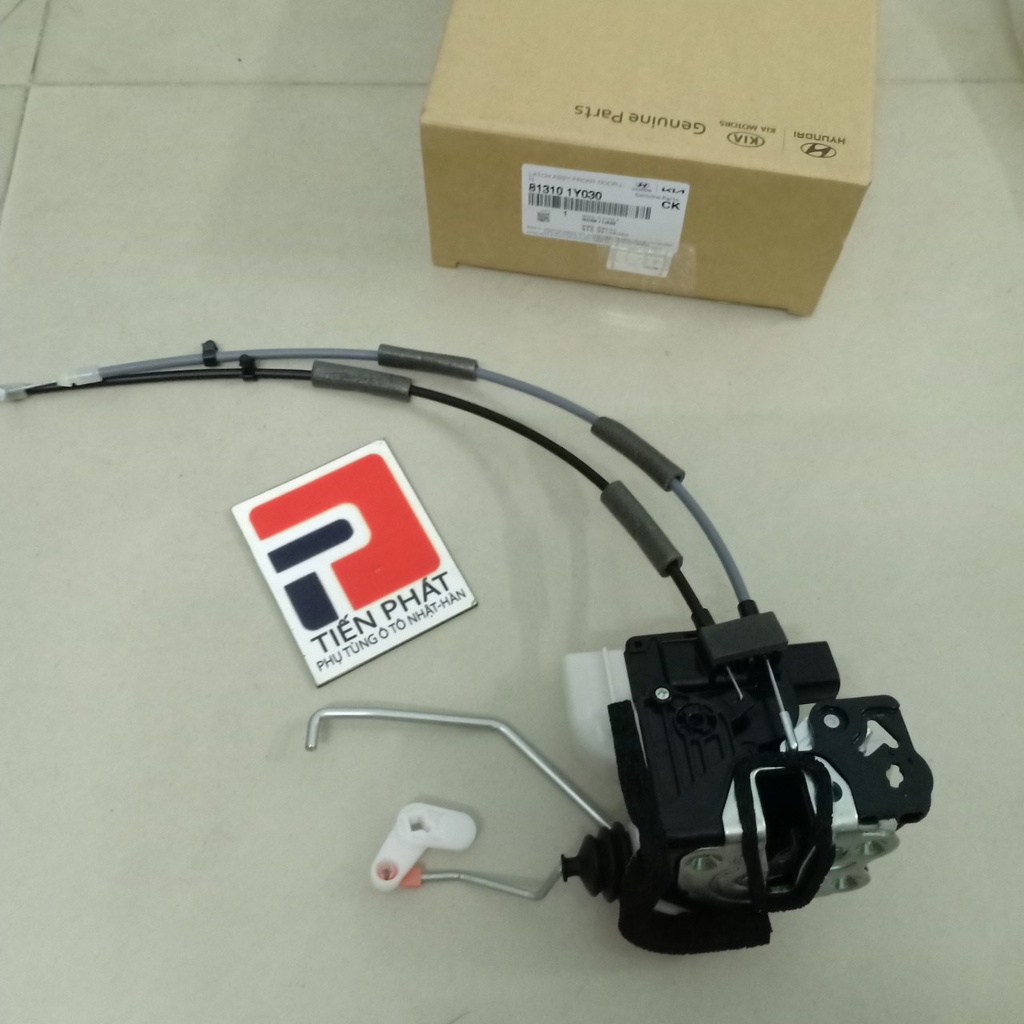 Ổ khóa ngậm cánh cửa trước KIA MORNING, PICANTO 4 giắc điện