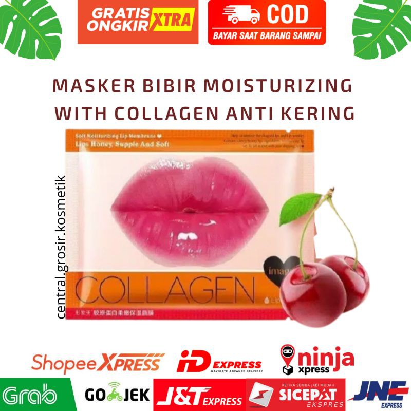 (hàng Mới Về) Mặt Nạ Môi Collagen Dưỡng Ẩm Chống Khô Và Khử Muối
