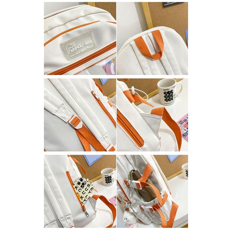 Balo Xinhou-Bag phối màu