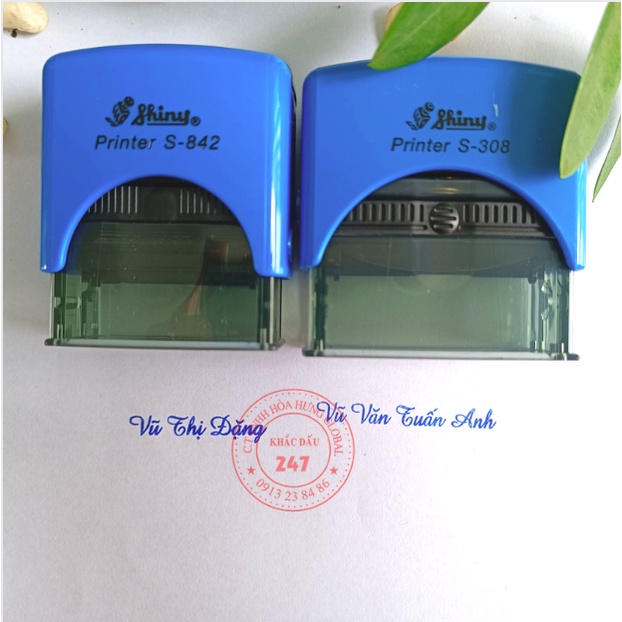 Con Dấu Tên Shiny S842 Và Shiny S308