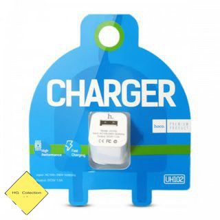 Củ Sạc 1A Hoco UH102+ Iphone Samsung + Android