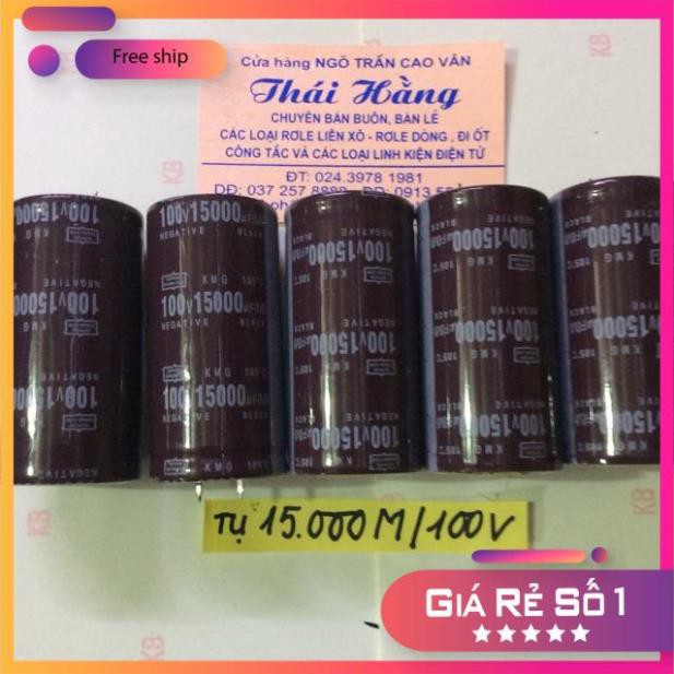 . Tụ lọc nguồn 15.000 M/100 v giá 2 chiếc [Shop Uy Tín]