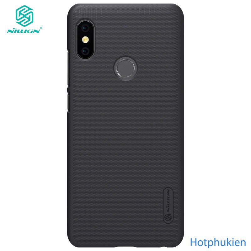 Ốp lưng sần siêu mịn Xiaomi Redmi 5 chính hãng Nillkin mặt lưng nhám chống trơn trượt tay (Tặng kèm 1 miếng dán từ tính)