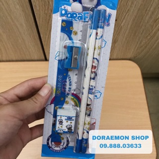 Bộ Dụng Cụ Học Tập 5 Món Doraemon Doremon
