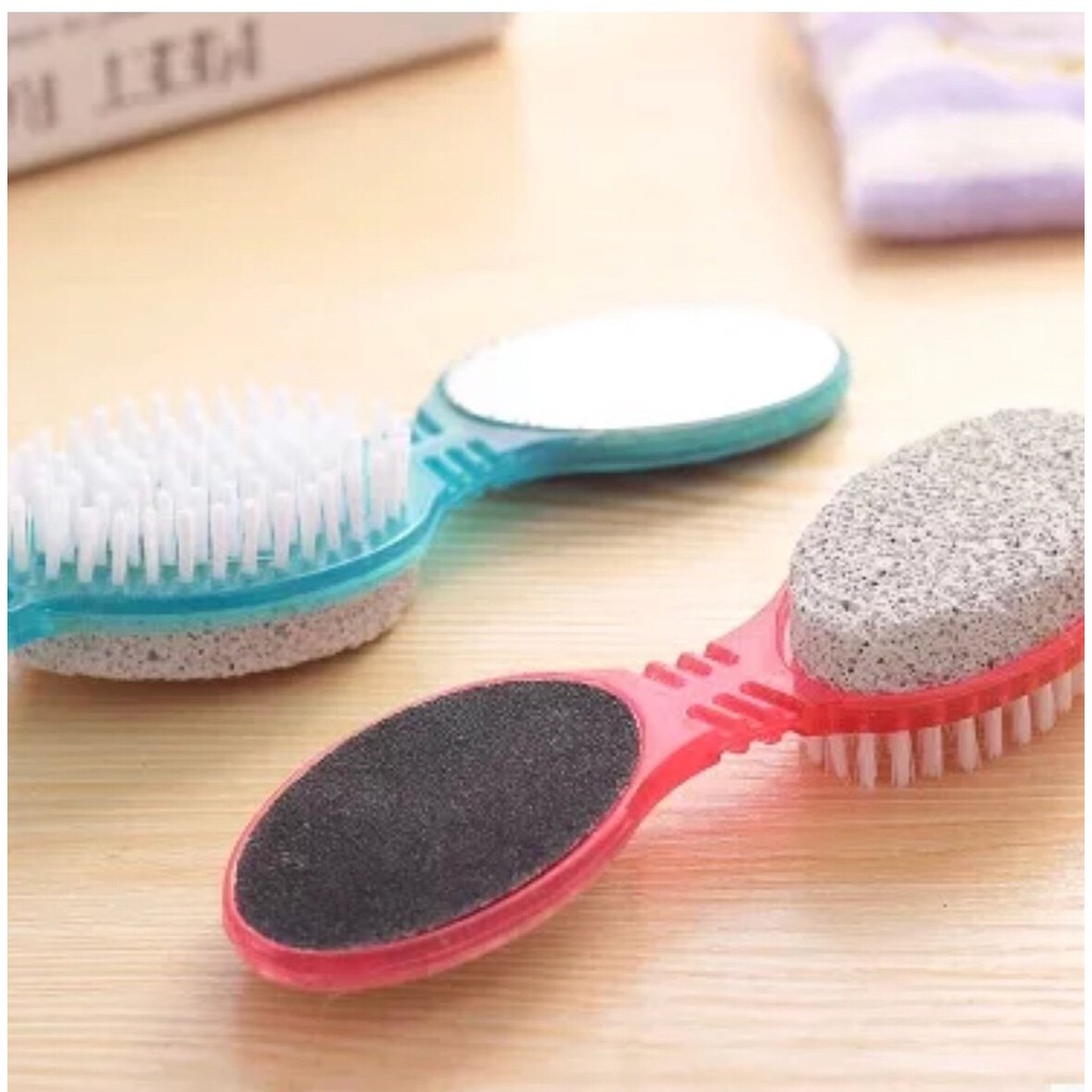 Sỉ Dụng cụ chà gót chân tẩy da chết bằng nhựa đa năng 2 đầu