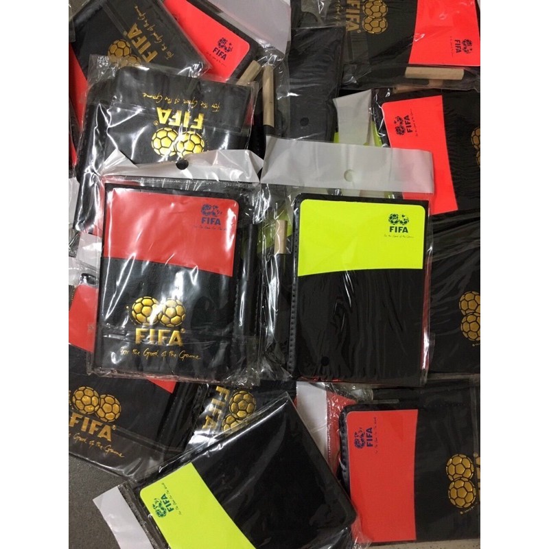 bộ thẻ trọng tài