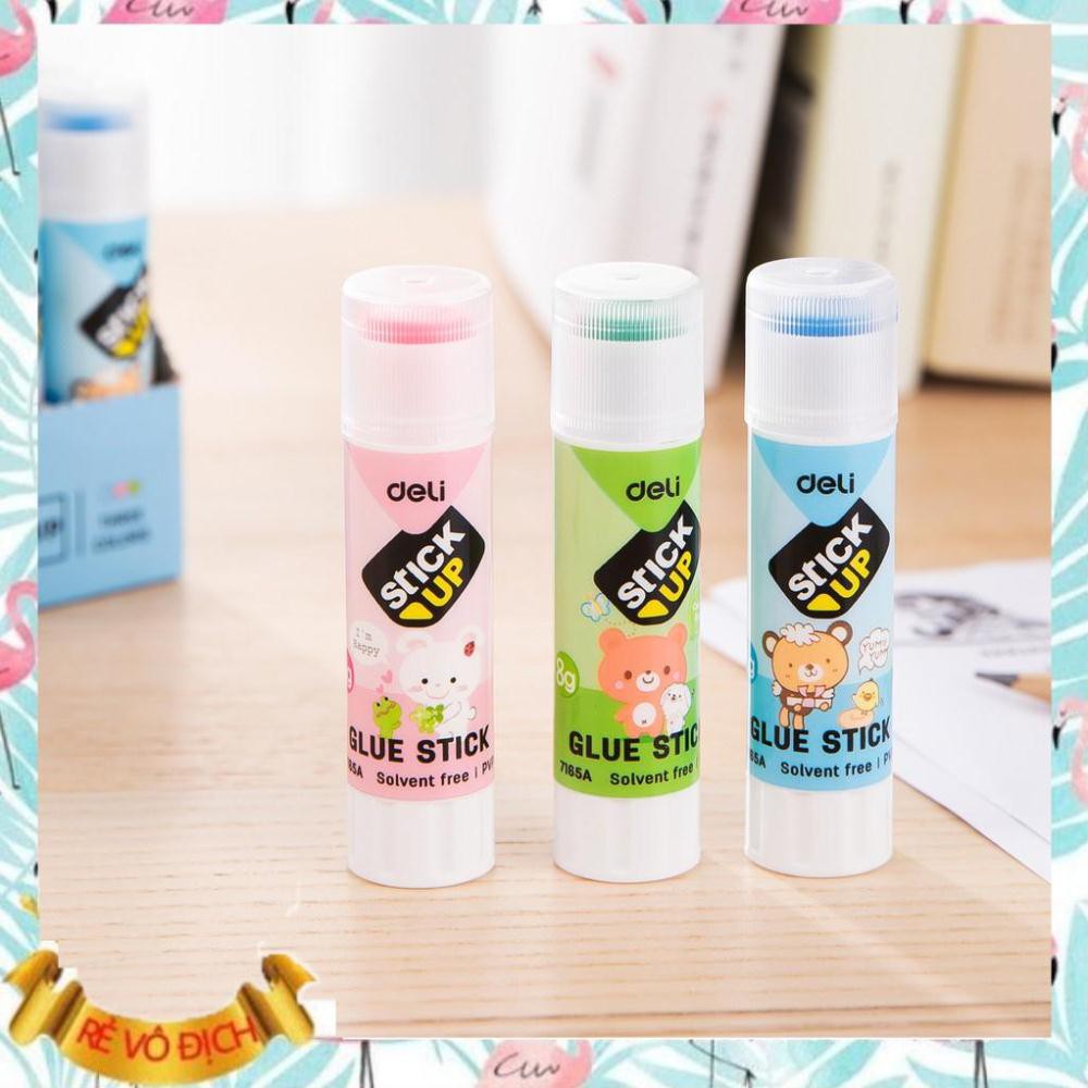 Hồ khô Deli, 3 màu - 12 lọ/hộp - E7165A