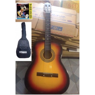 Hình ảnh (MUA 1 ĐƯỢC 6) Đàn Guitar D Phổ Thông GC46 Full combo bao vải + bộ 6 dây