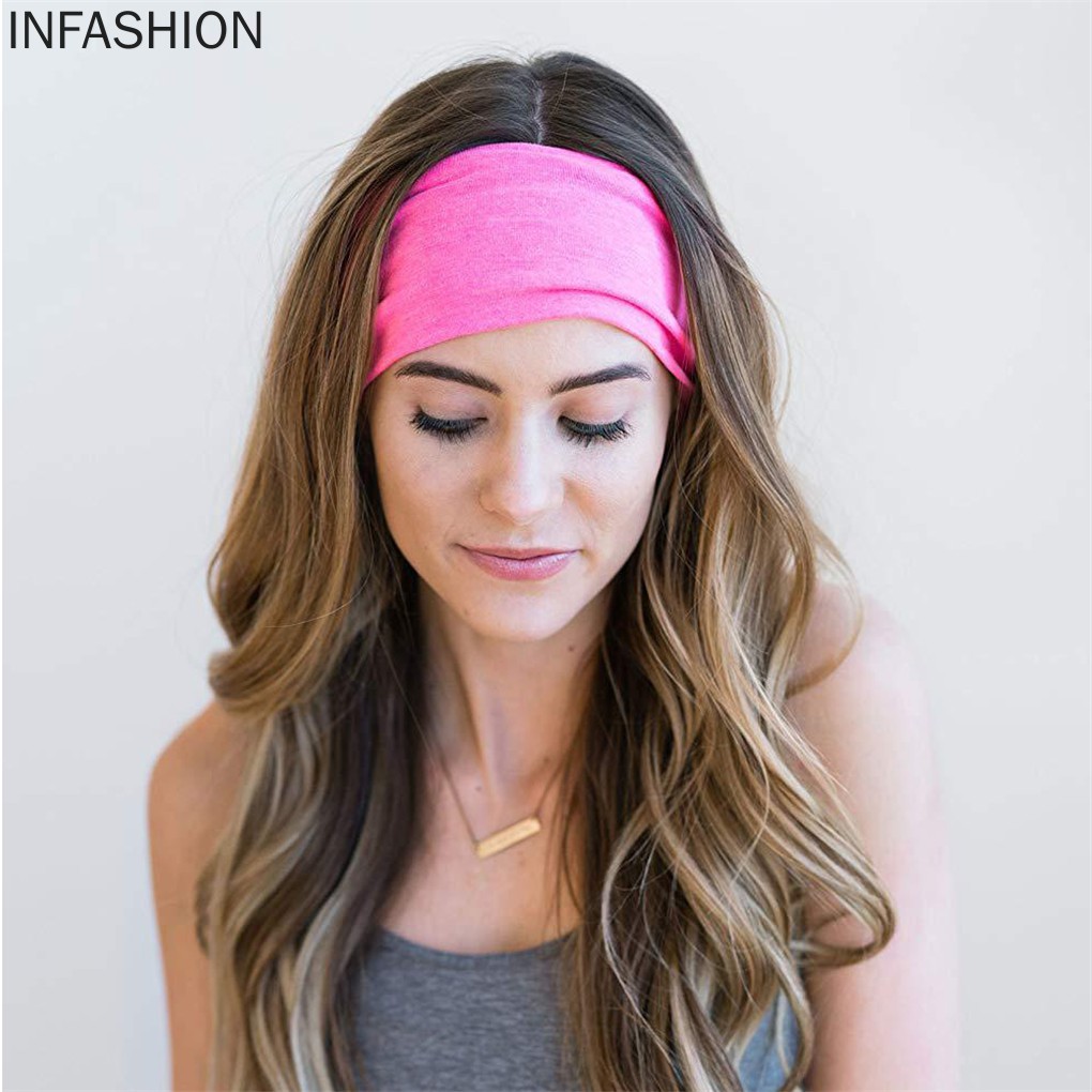 Băng Đô Đeo Trán Thể Thao Co Giãn Chống Thấm Nước