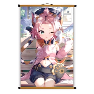 Poster Vải Diona Genshin Impact