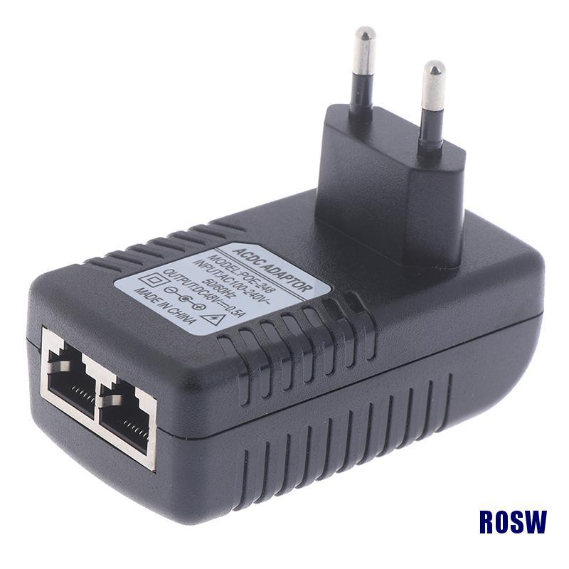 Bộ Nguồn Poe 48v 0.5a Với Phích Cắm Chuẩn Eu