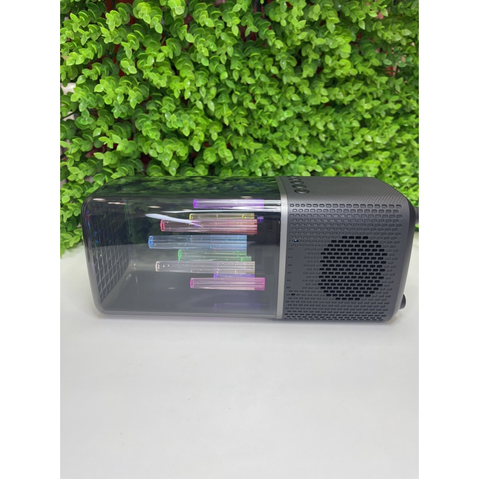Loa Bluetooth RECHARGEABLE SPEAKER Tòa Tháp Đổi Mầu, Âm Thanh Hay Êm Dịu. Thiết Kế Sang Trọng Lịch Lãm.
